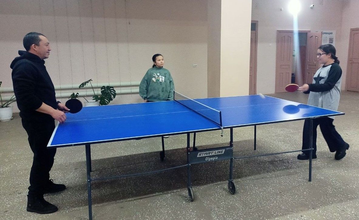 В Староисаковском сельском Доме культуры Бугульминского района прошел турнир по настольному теннису