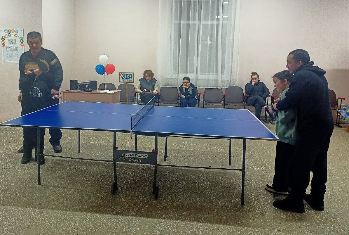 В Староисаковском сельском Доме культуры Бугульминского района прошел турнир по настольному теннису