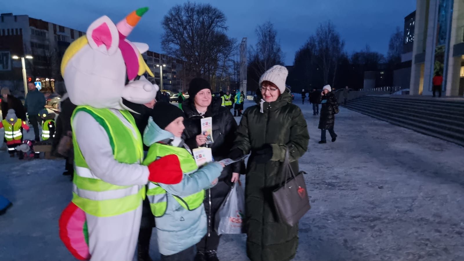 В Бугульме прошла масштабная акция «Стань заметней на дороге!»