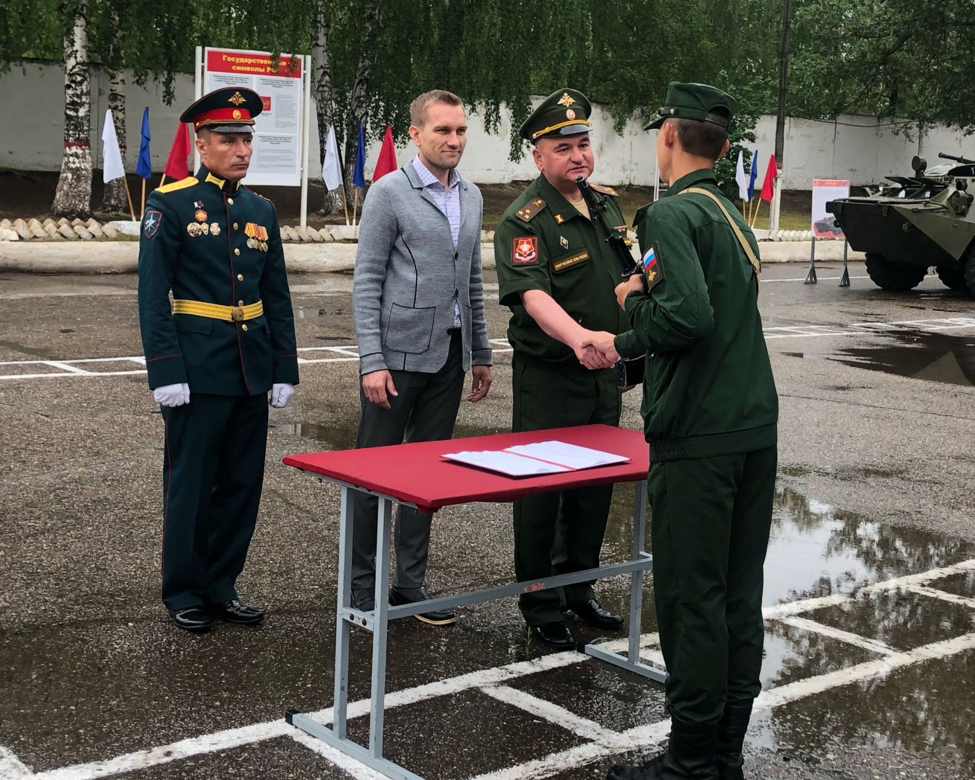 Новобранцы из Бугульминского района приняли присягу