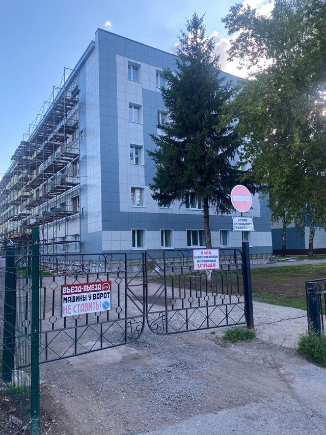 Продолжается капитальный ремонт общежития бугульминского колледжа