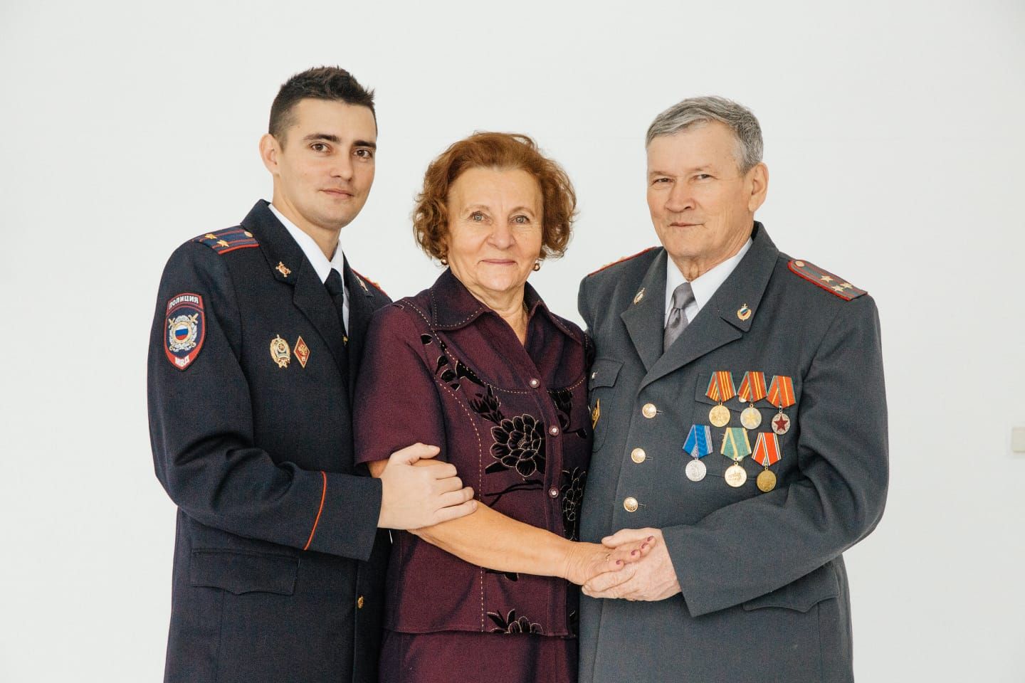Бугульминцы Маркеловы: папа — полковник, дети — подполковники