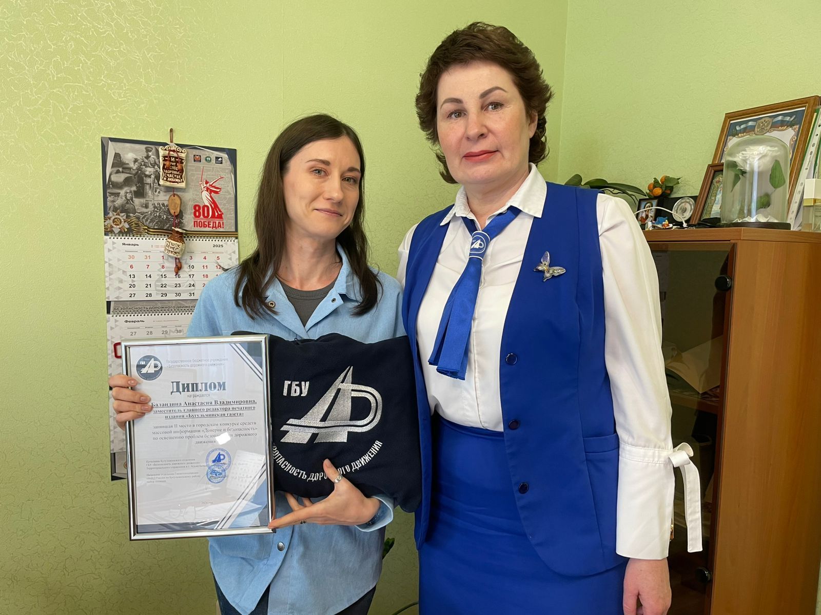 «Бугульминская газета» хезмәткәрләре шәһәр массакүләм мәгълүмат чаралары конкурсында призерлар булдылар