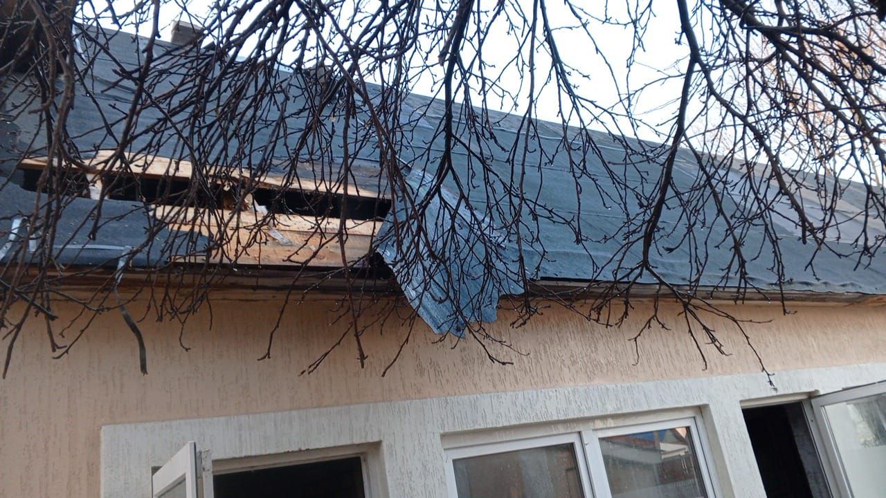 В Бугульме загорелась баня