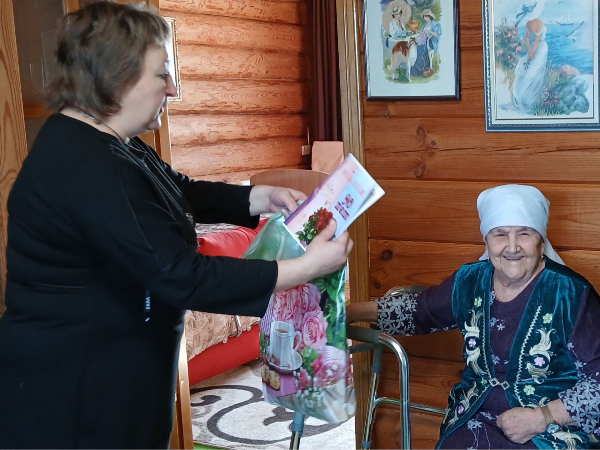 Жительница Бугульминского района отметила 90-летний юбилей