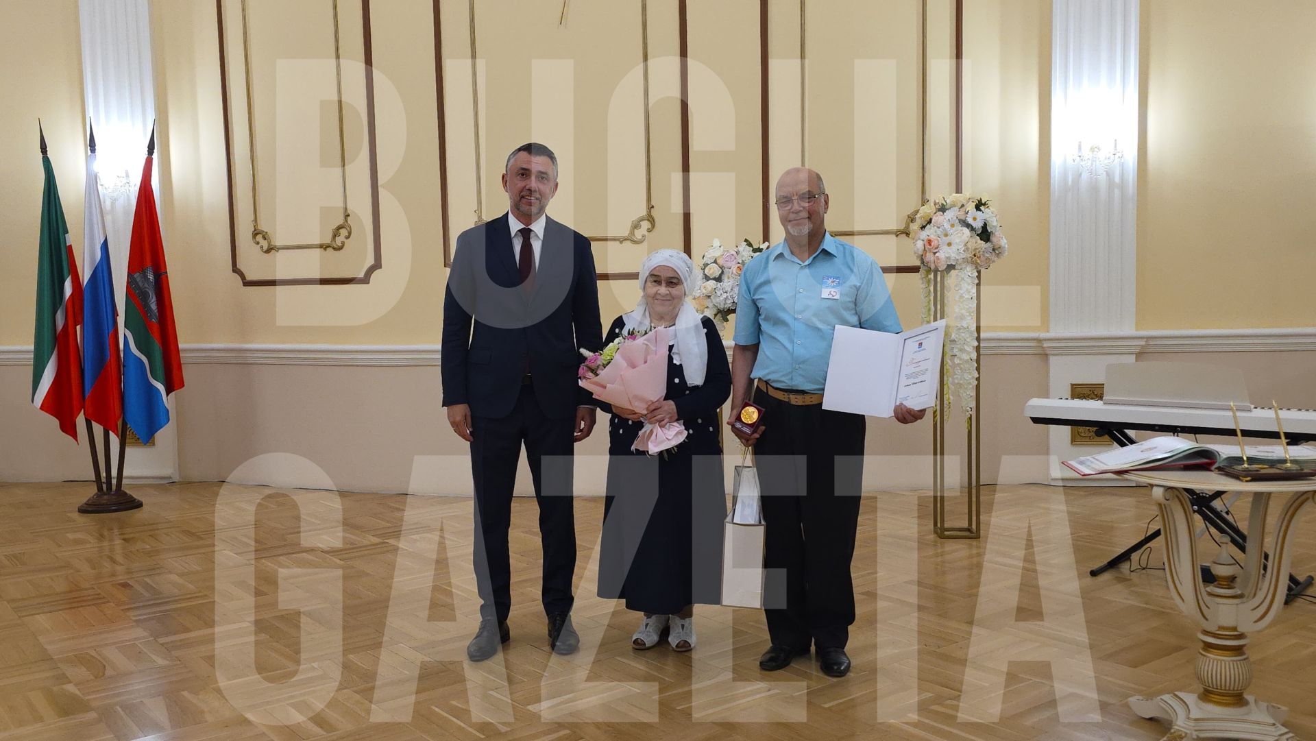 Торжественный прием лучших семей провели в местном загсе