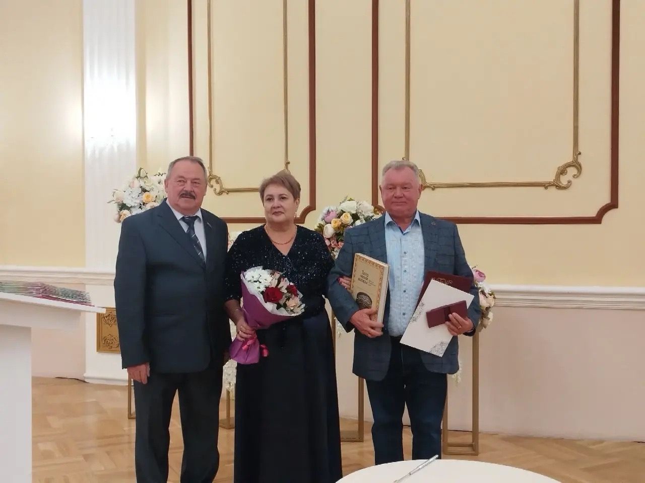Бөгелмәлеләр Геронтьевлар гаиләсе алтын туйларын билгеләп үттеләр