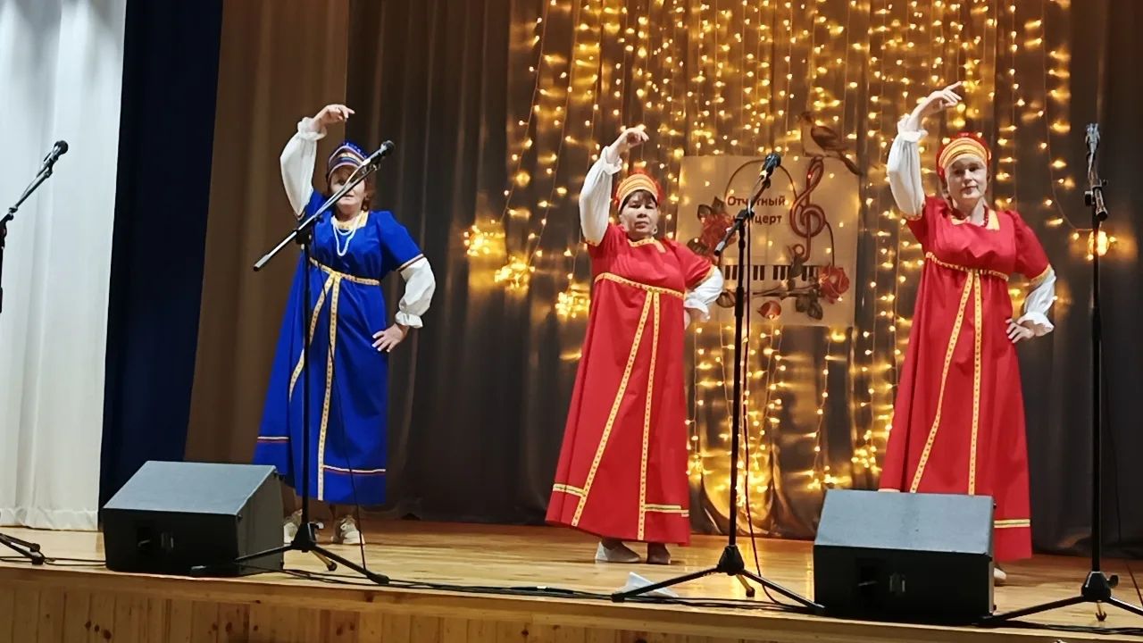 В Спасском сельском Доме культуры состоялся отчетный концерт