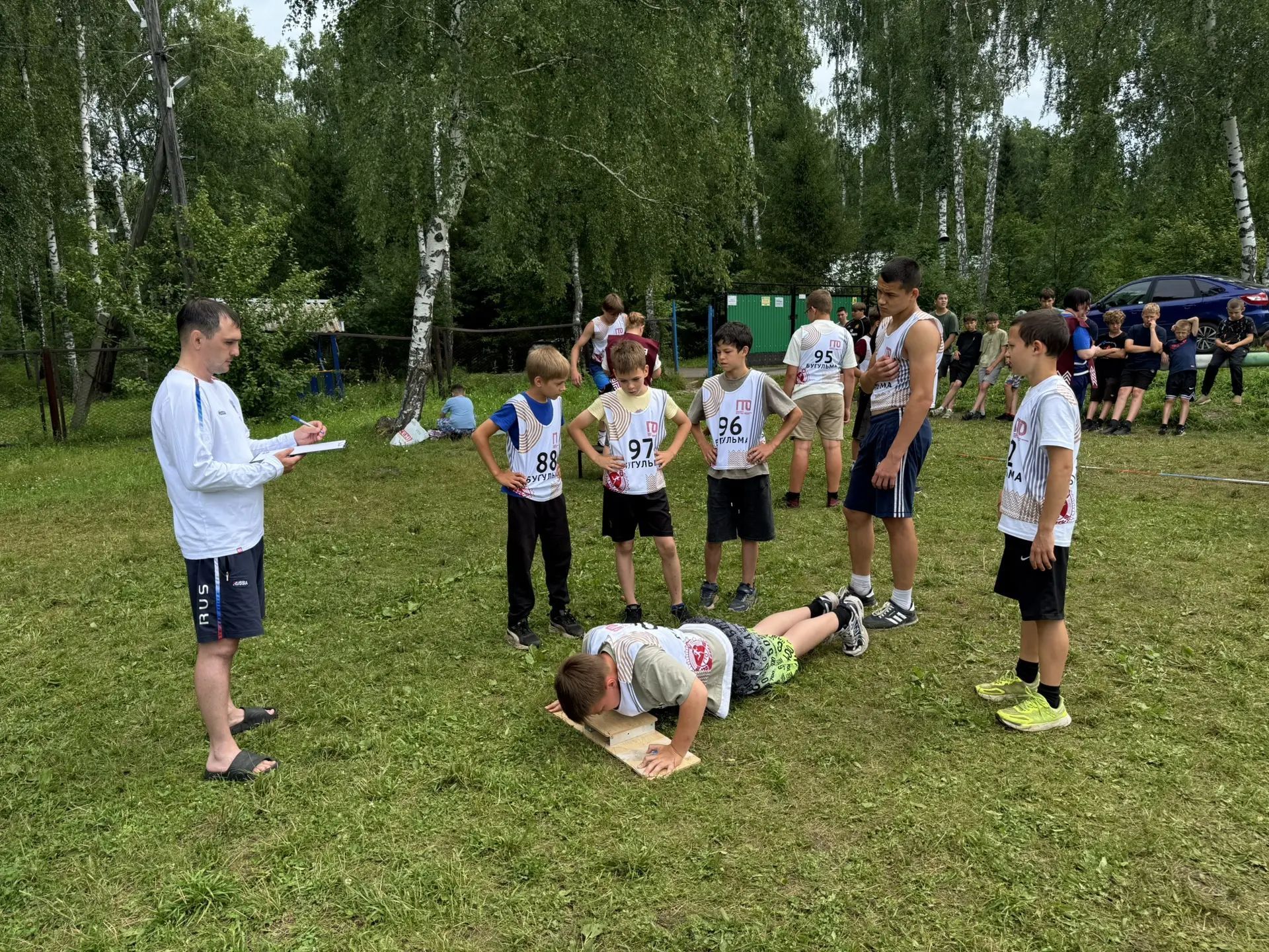 Бугульминские борцы сдали нормы ГТО