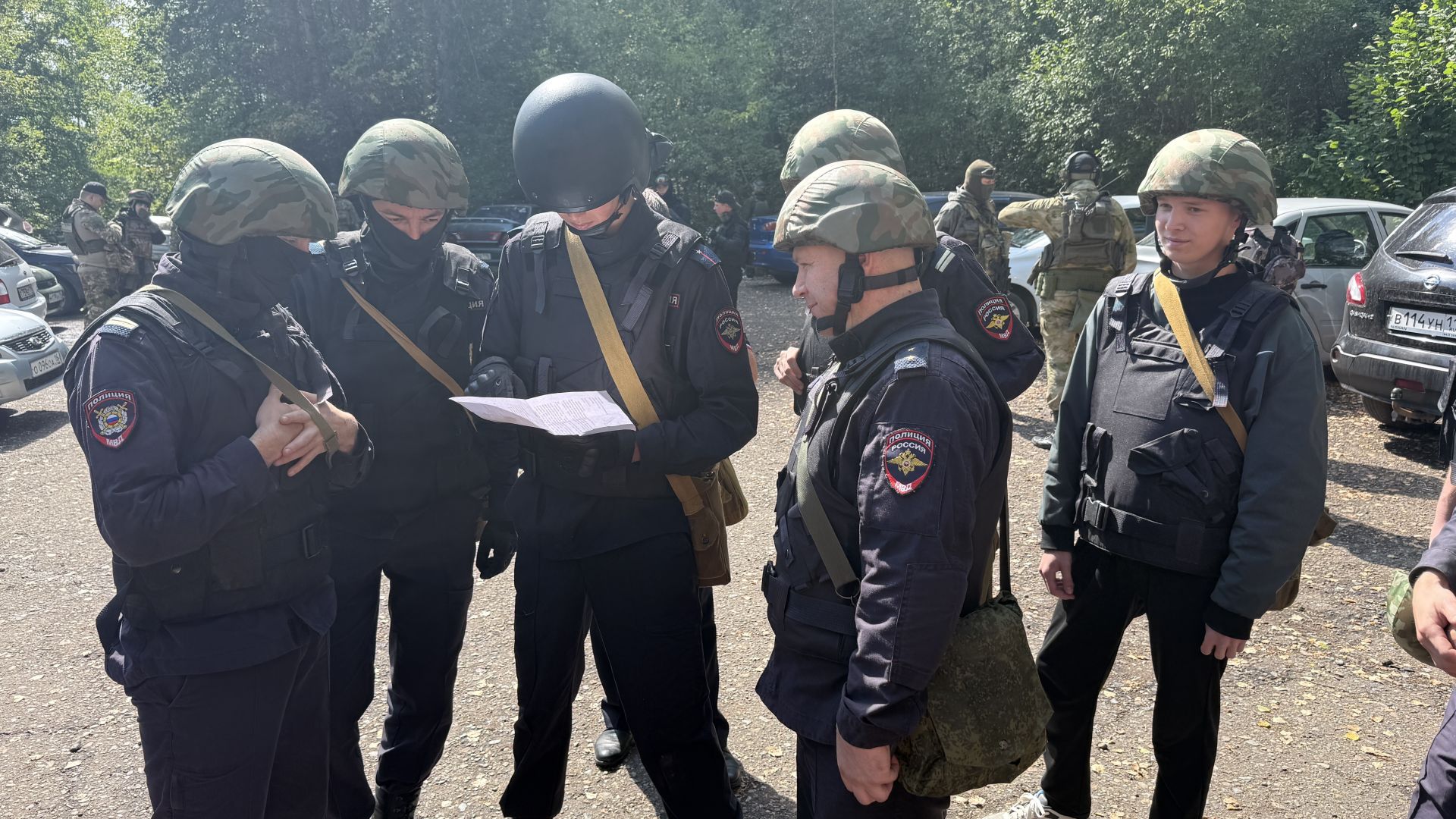 Полицейские Бугульмы и страйкболисты Татарстана отработали навыки тактической подготовки