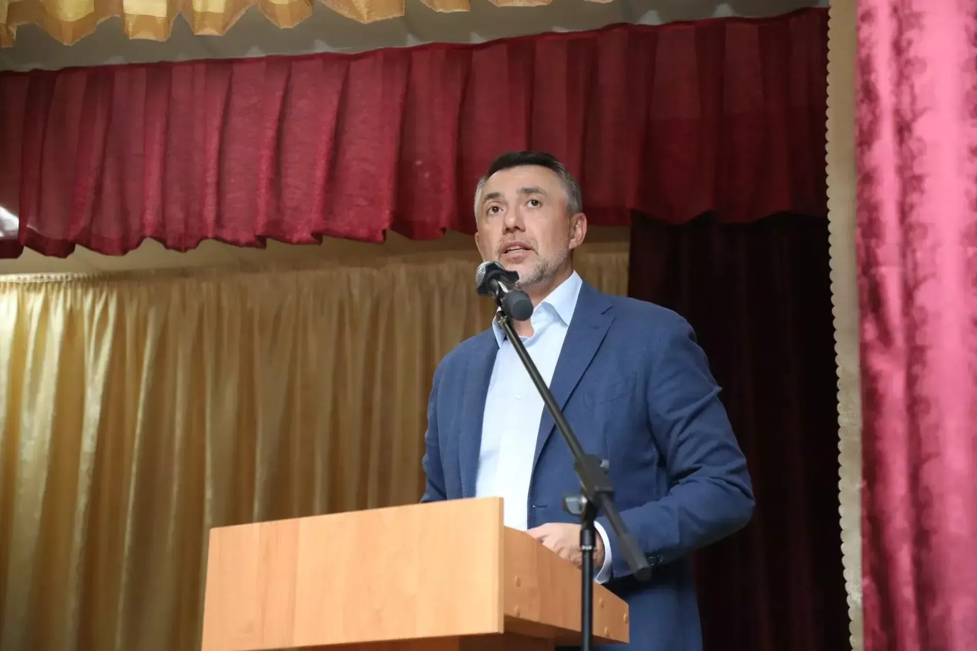 Бөгелмә районы башлыгы Березовка авыл җирлегендә гражданнар җыены үткәрде