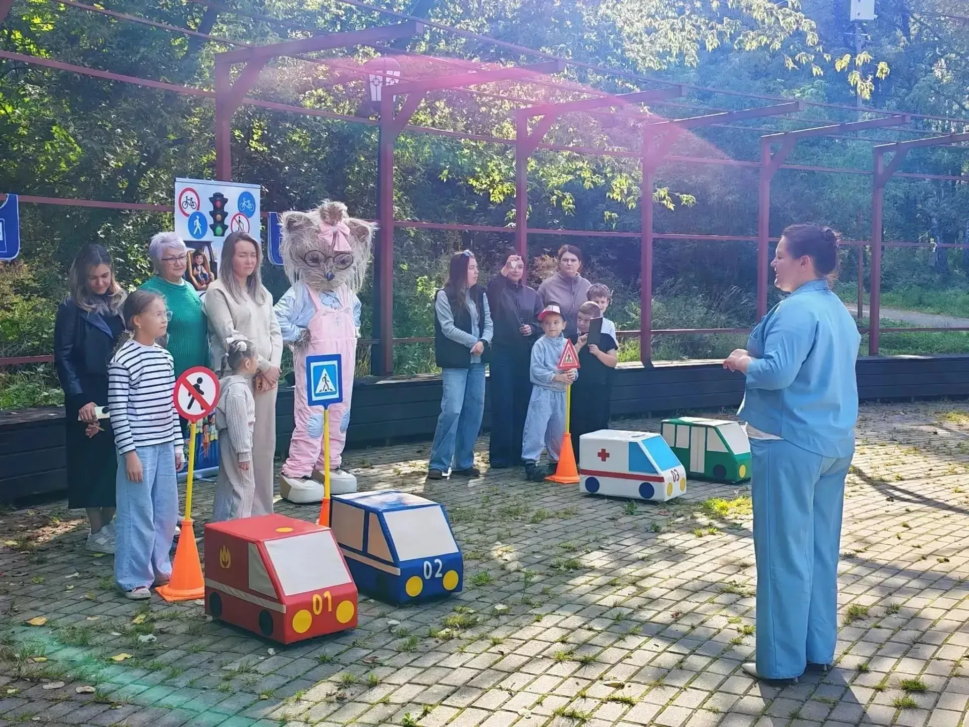 Бөгелмәнең Морозов паркында «Куркынычсыз юл» конкурсы узды