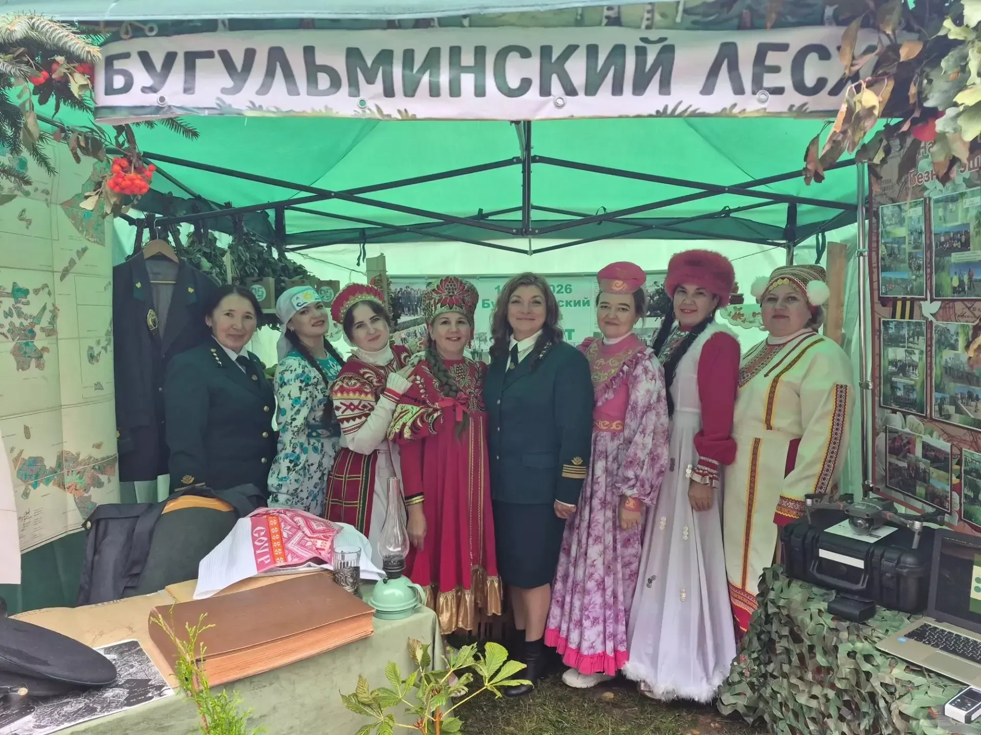 «Кабинет лесника» из Бугульмы представили на республиканском празднике в Сабинском районе