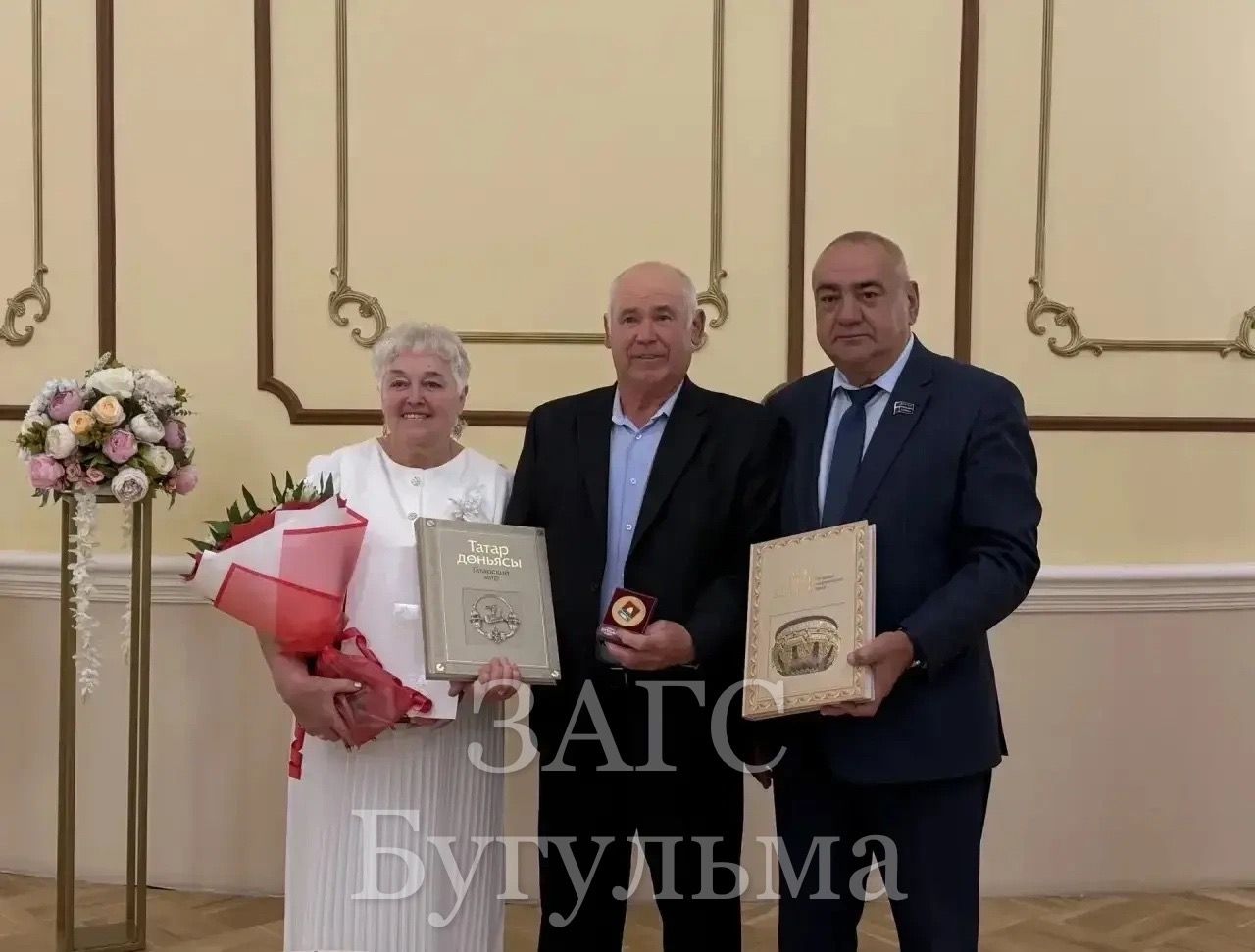 Супруги Ахметгалимовы из Бугульмы отметили 50-летие совместной жизни
