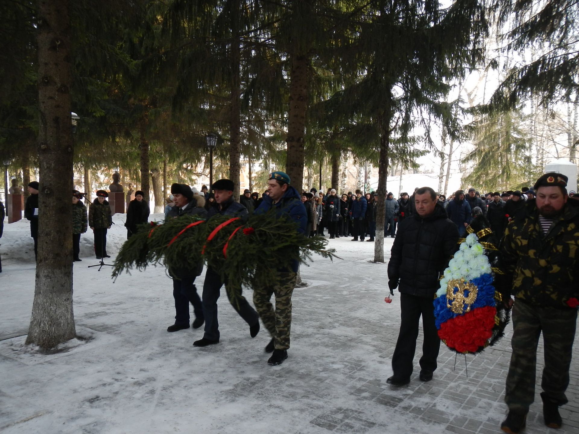 Митинг в честь Дня памяти воинов-интернационалистов