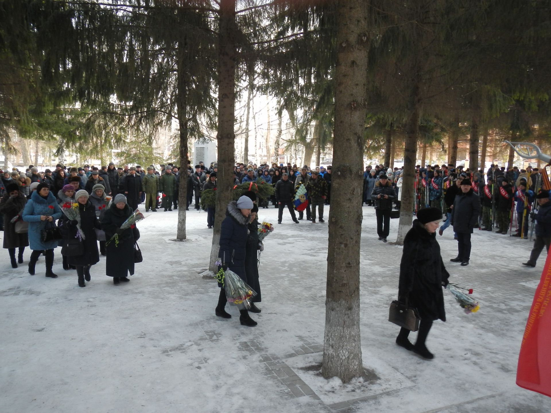 Митинг в честь Дня памяти воинов-интернационалистов