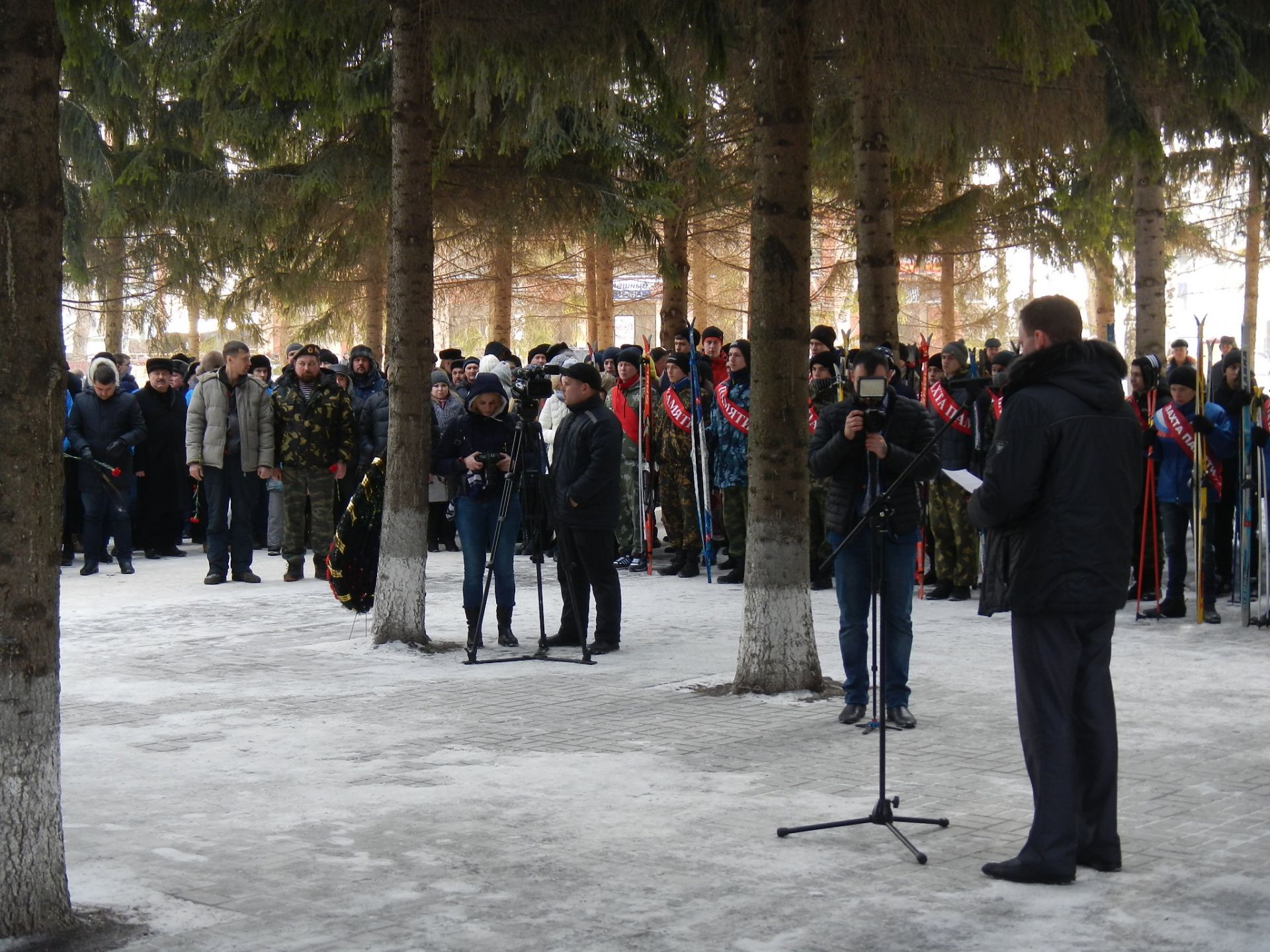 Митинг в честь Дня памяти воинов-интернационалистов