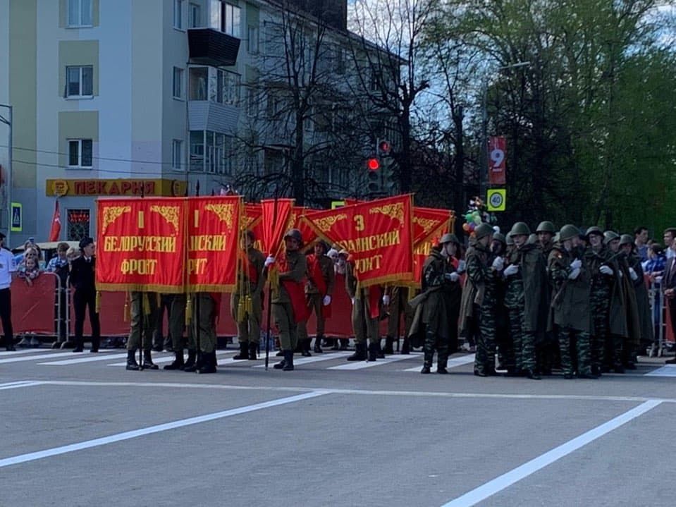 В Бугульме прошел парад в честь 76-й годовщины Великой Победы