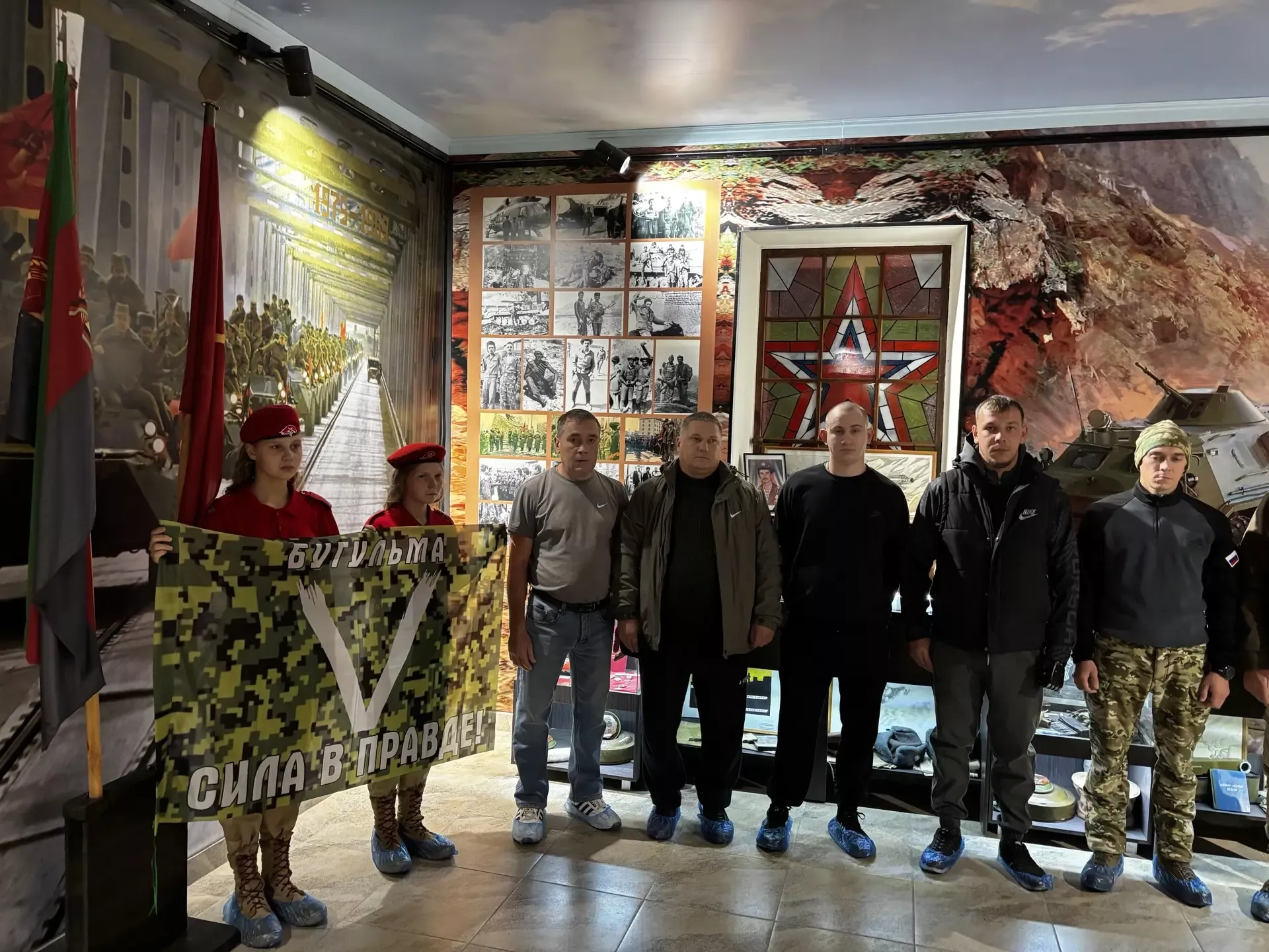Из Бугульмы группа резервистов отправилась на военные сборы