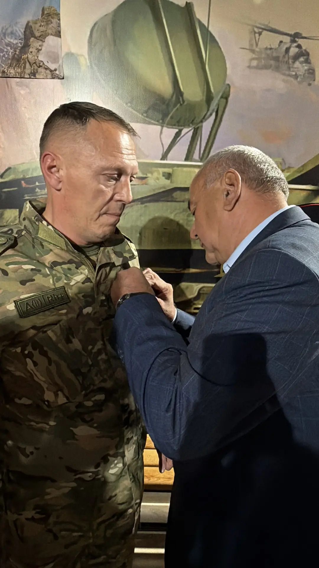 Вручение наград в военном комиссариате Бугульмы