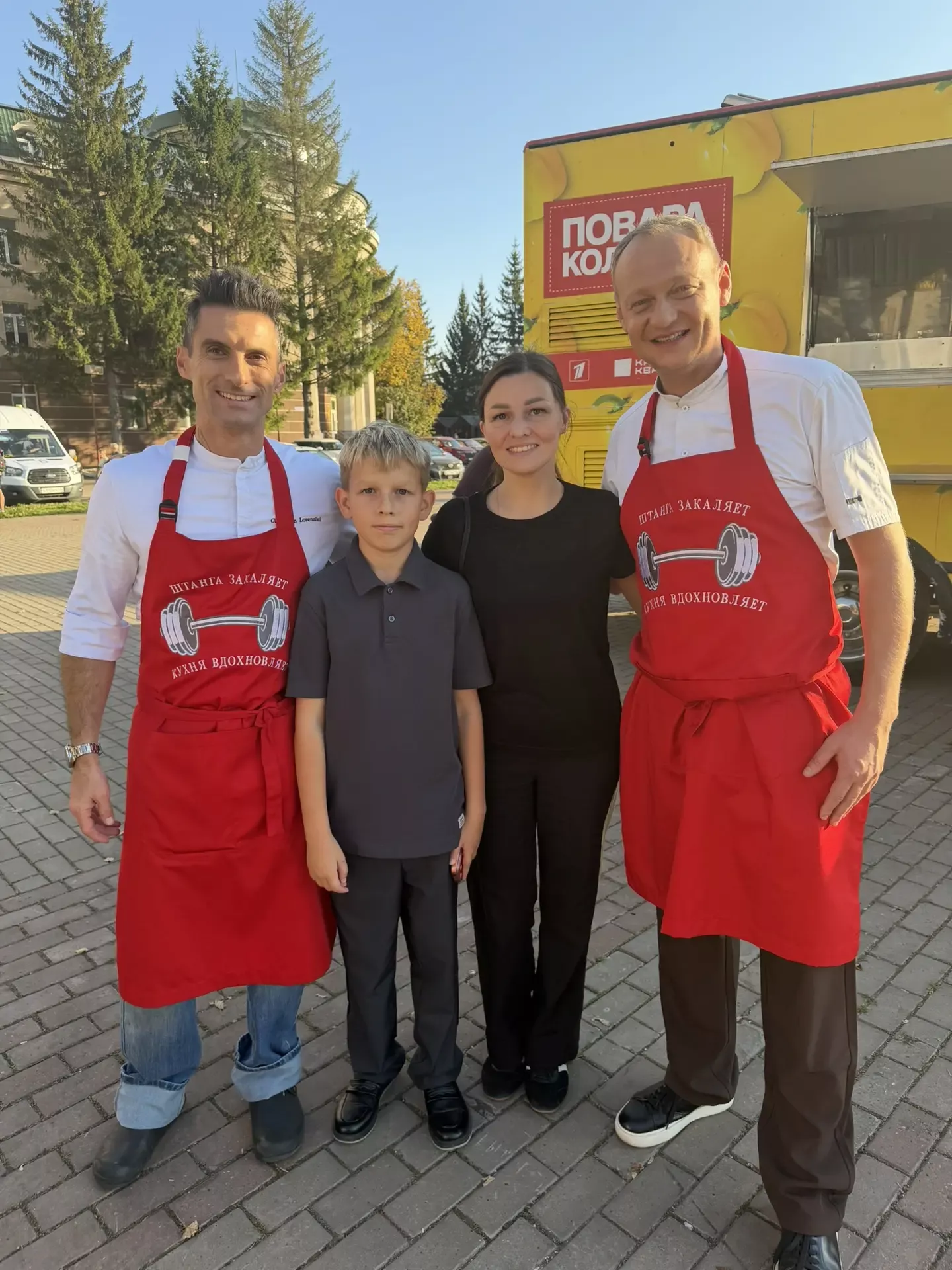 На центральной площади Бугульмы прошли съемки передачи Первого канала