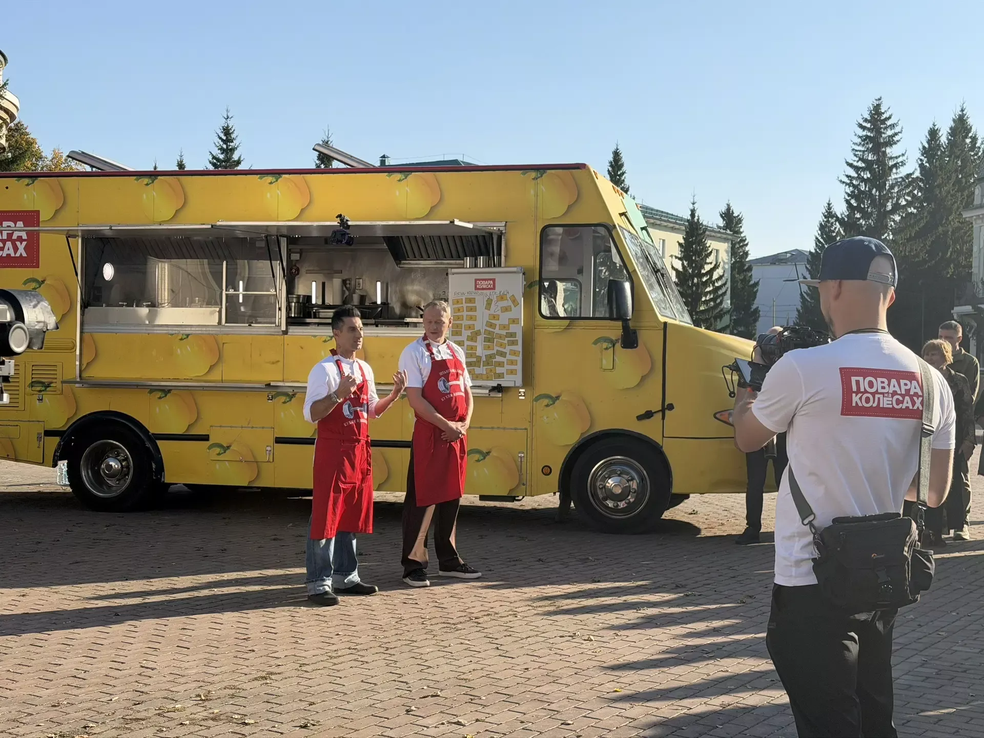 На центральной площади Бугульмы прошли съемки передачи Первого канала