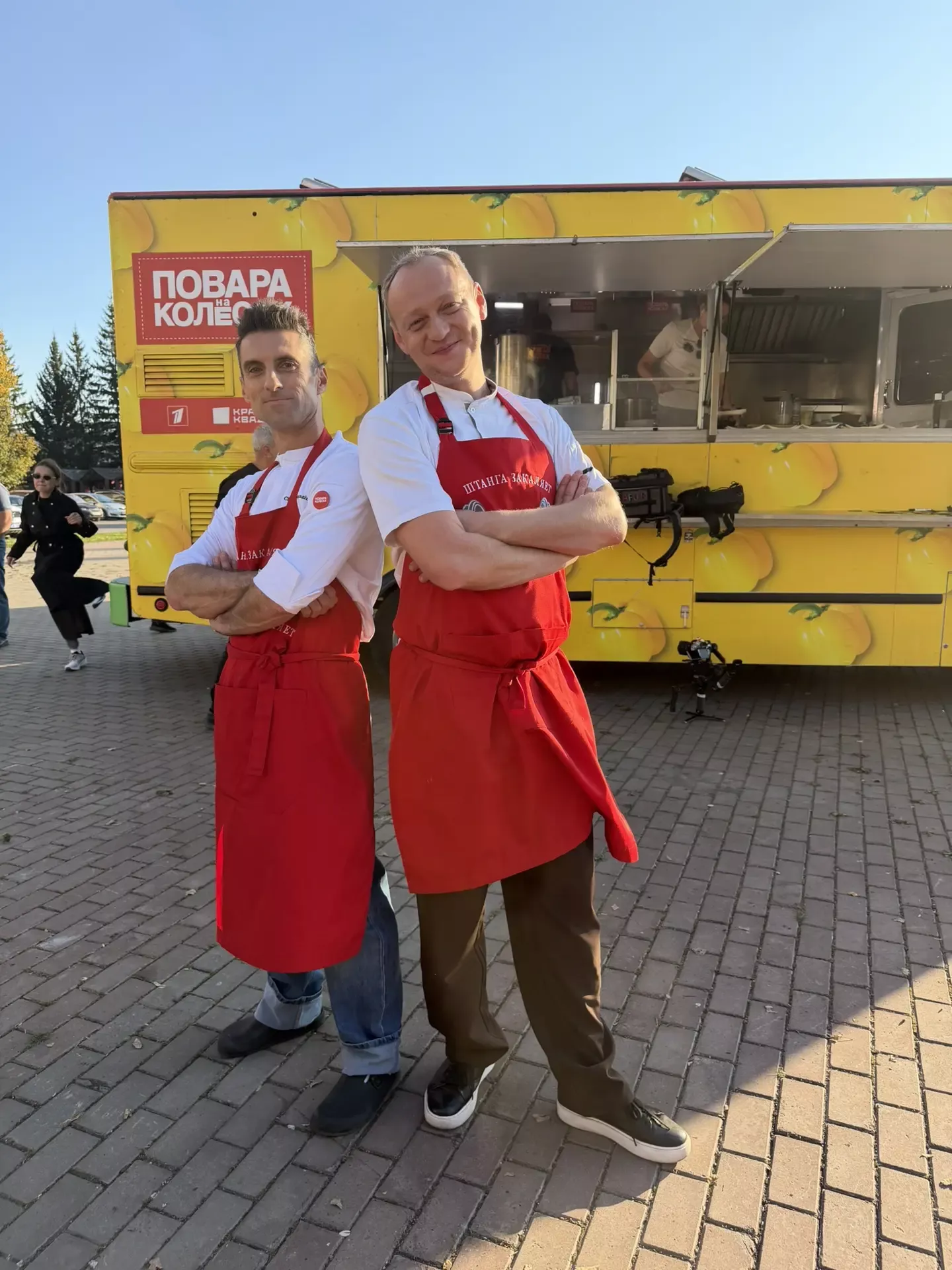 На центральной площади Бугульмы прошли съемки передачи Первого канала