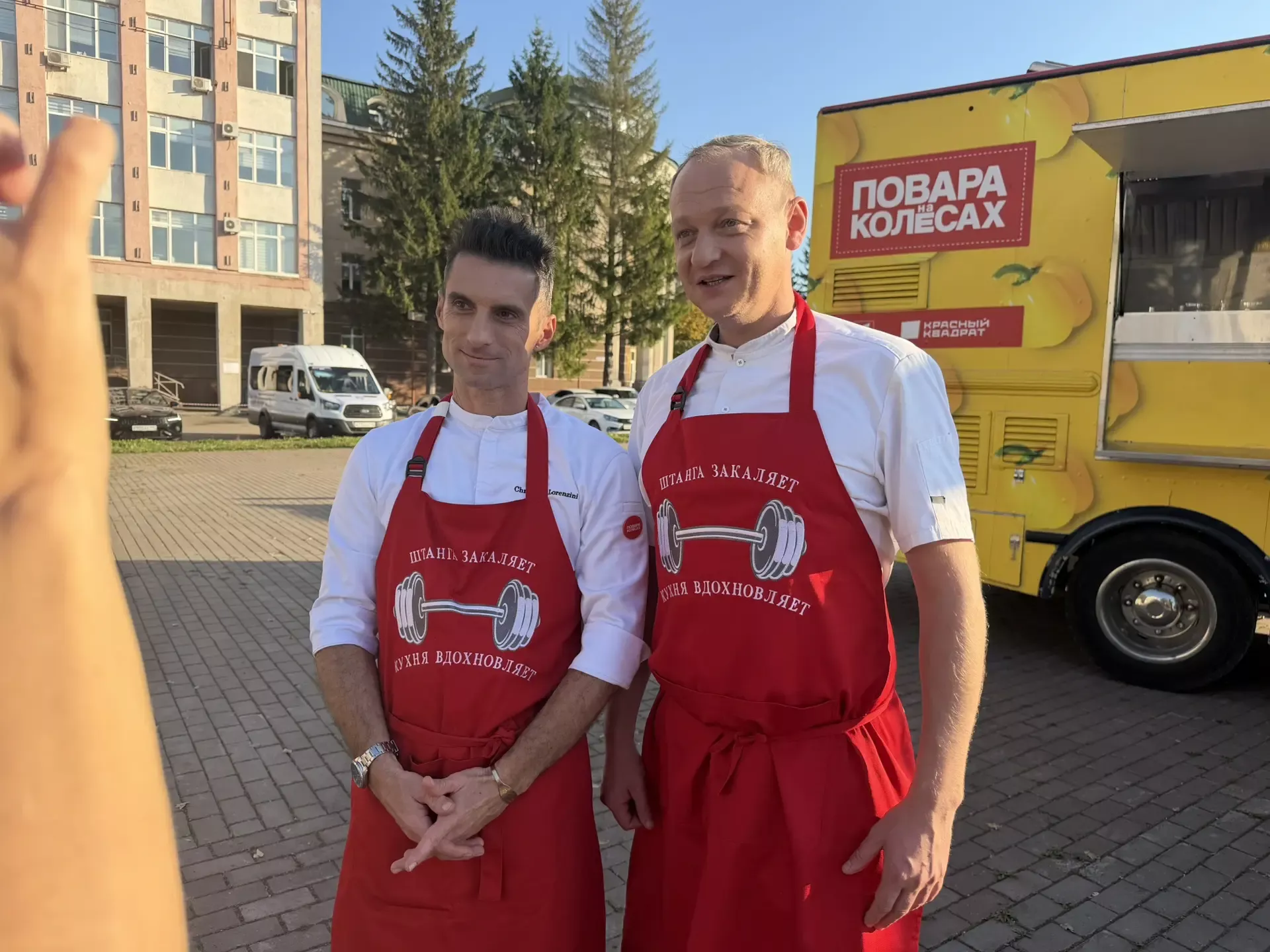 На центральной площади Бугульмы прошли съемки передачи Первого канала