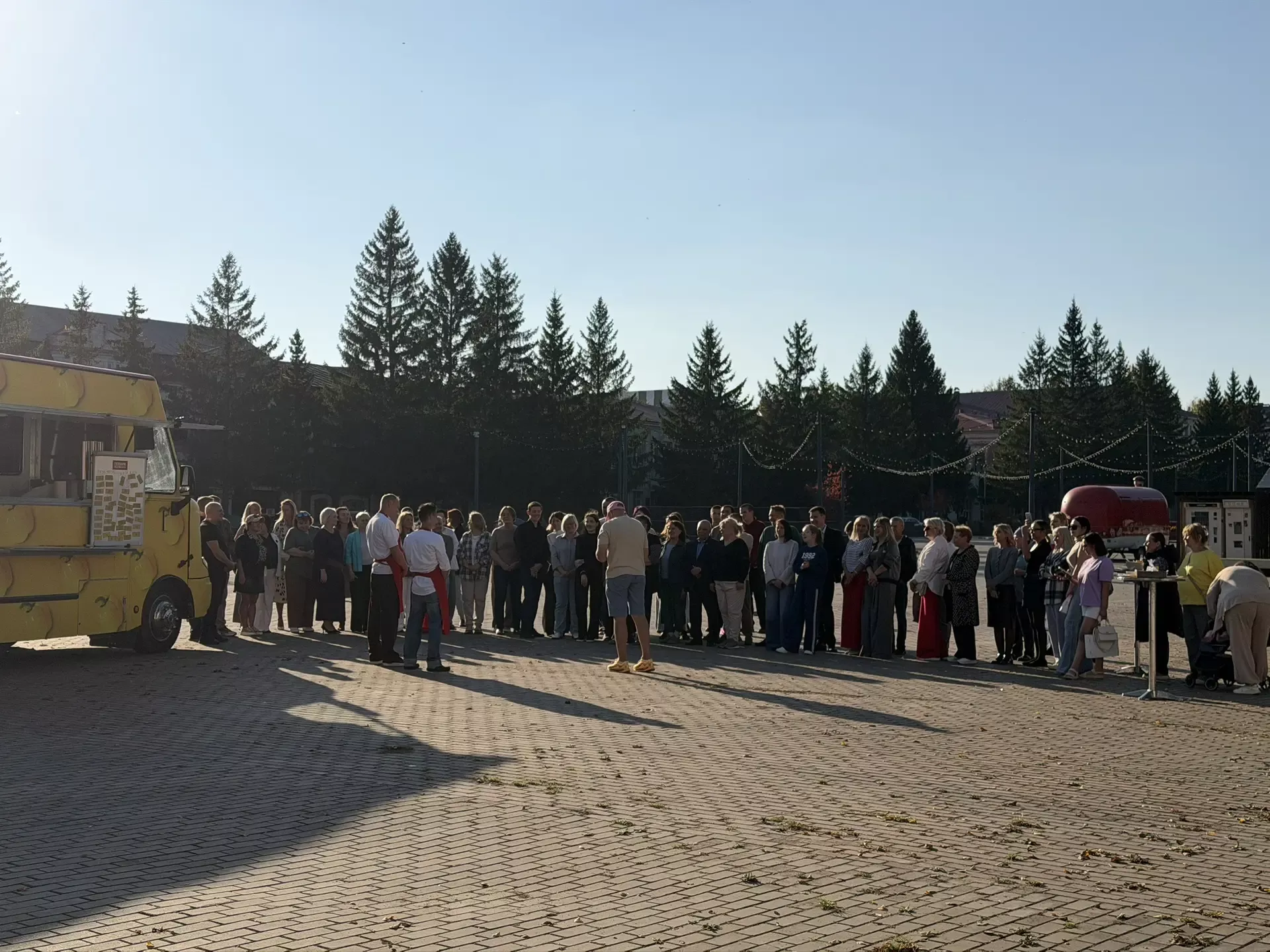 На центральной площади Бугульмы прошли съемки передачи Первого канала