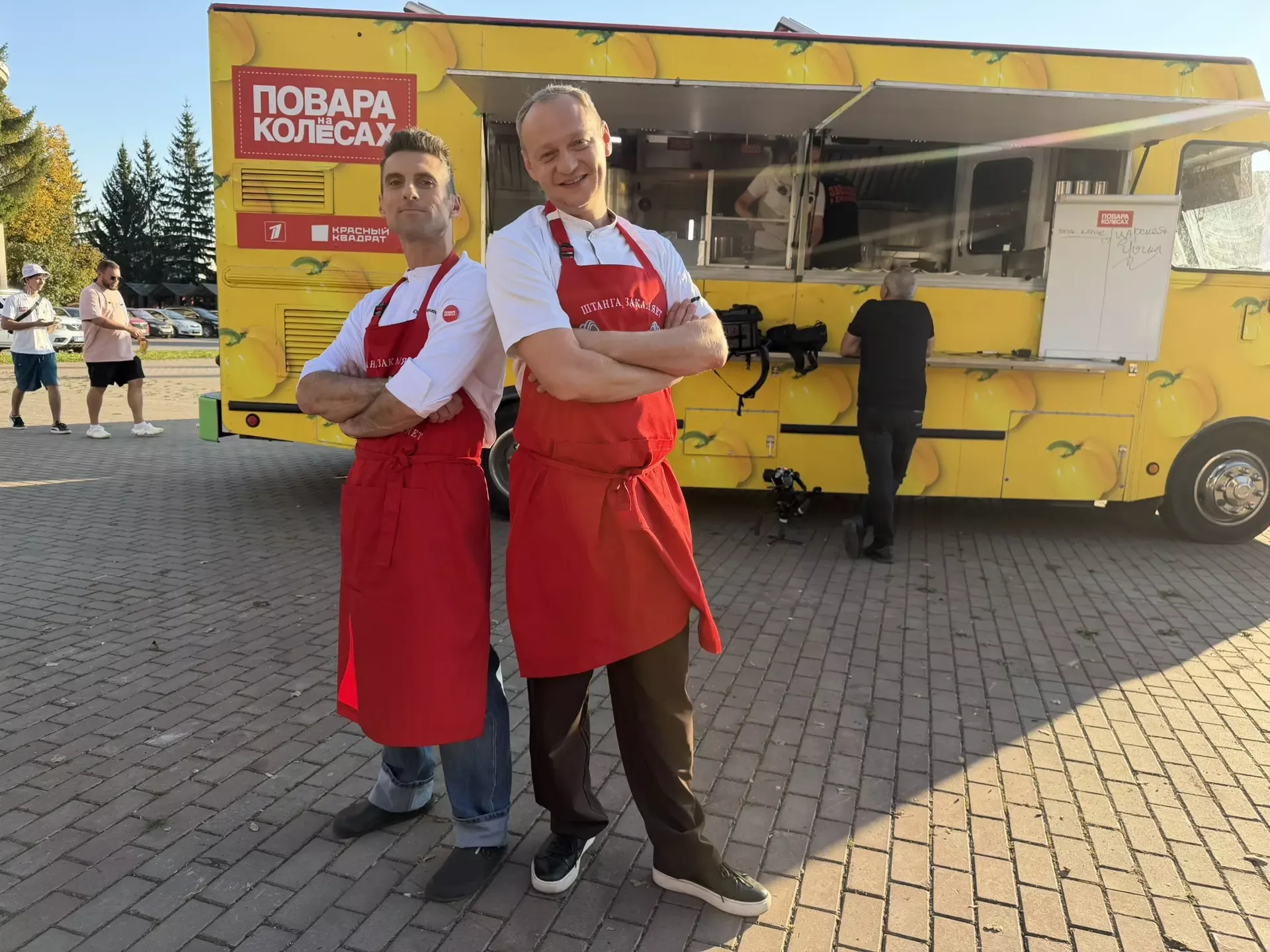 На центральной площади Бугульмы прошли съемки передачи Первого канала