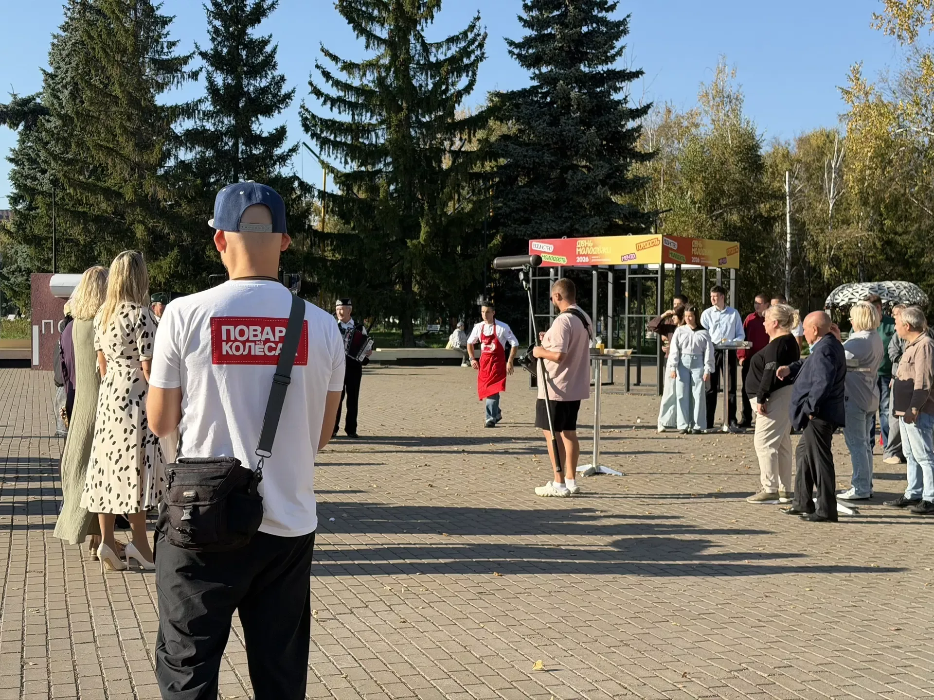 На центральной площади Бугульмы прошли съемки передачи Первого канала