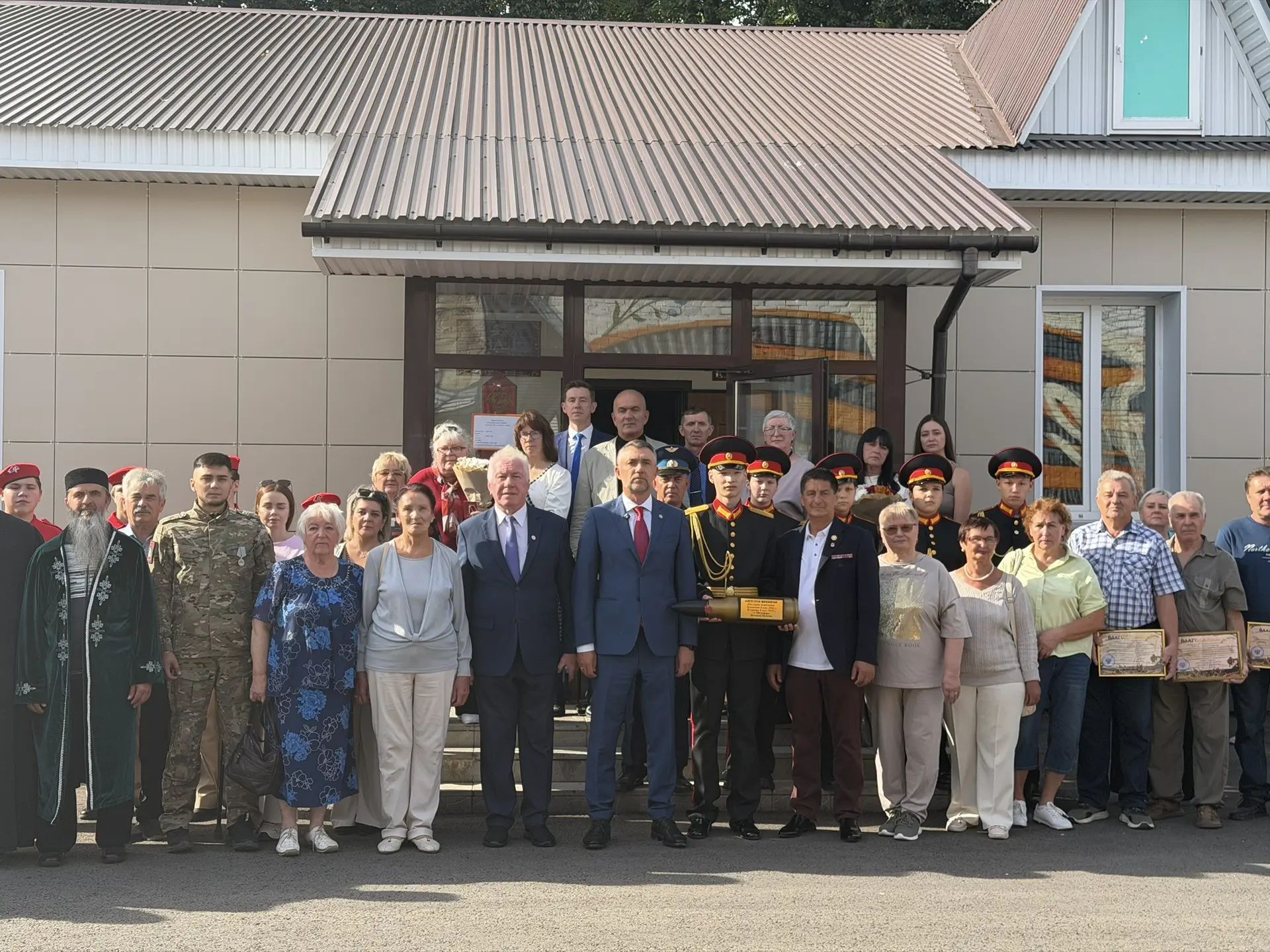 «Капсулу Памяти» потомкам к 100-летию Победы заложили в военном комиссариате Бугульмы