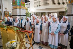 Божественная литургия сестричеств Альметьевской епархии прошла в Бугульме