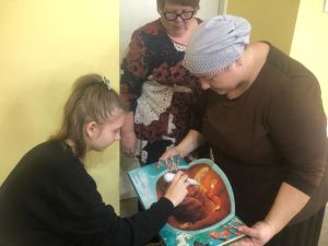 В Бугульме провели мастер-класс по письму шрифтом Брайля