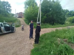 В Татарстане остановили 13-летнего водителя питбайка