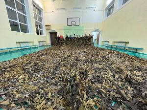 Жительницы Бугульминского района за три года сплели маскировочные сети площадью 6200 квадратных метров