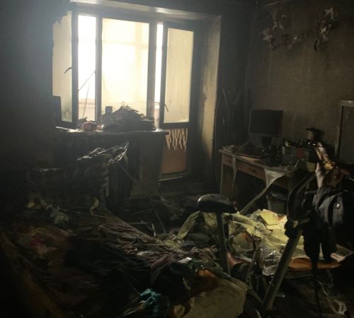 В Бугульме при пожаре погиб человек