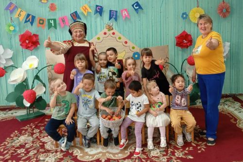 Яблочный Спас отпраздновали в Малобугульминском детском саду