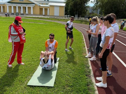В Бугульминском муниципальном районе прошел фестиваль ГТО среди работников одного из местных предприятий