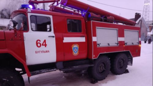За новогодние праздники в Бугульме произошло 2 пожара