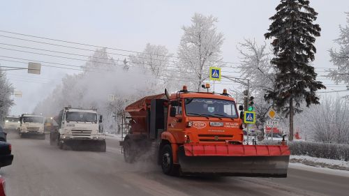 В Бугульме за 9 дней нового года выпала месячная норма снега