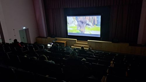 В Малобугульминском СДК для детей провели показ мультфильма