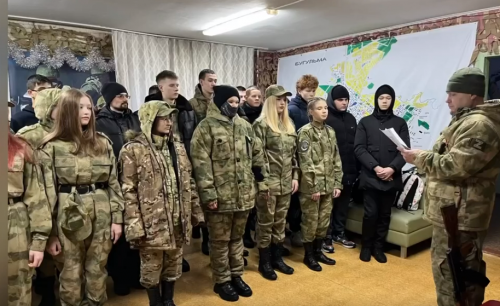 Ребята из Центра «Форпост» провели учения по задержанию условной группы