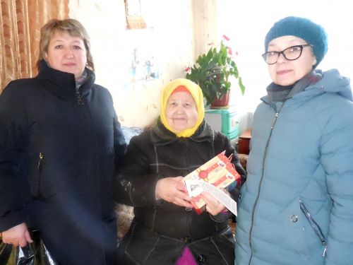 «На сегодняшний день я самая счастливая»: В Бугульминском районе навестили пенсионеров