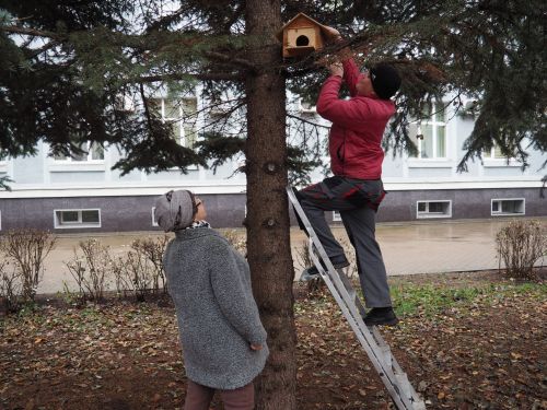 Пенсионерка из Бугульмы позаботилась о зимовке пушистого зверька