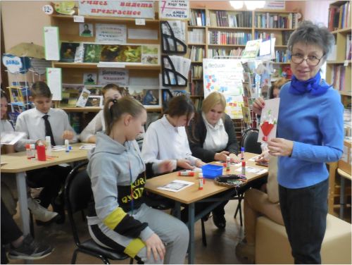 Открытки для мам сделали дети из Зеленой Рощи Бугульминского района