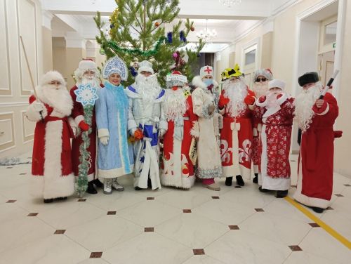 В Бугульминском районе открыли главную елку поселка