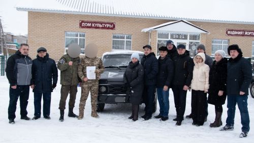 Бойцам СВО из Бугульмы направили еще один автомобиль