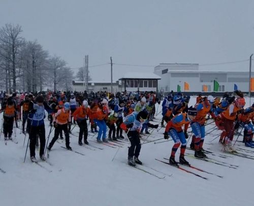 Жители Бугульмы встали на лыжи в рамках Всероссийского массового забега