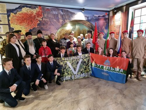 Сегодня в Бугульме состоялись проводы добровольца в зону СВО